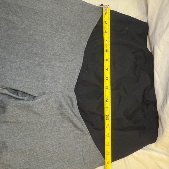 Ingrid & Isabel Maternity Pants Womens 6 Black/Gray Bootcut Full Panel - Picture 8 of 10